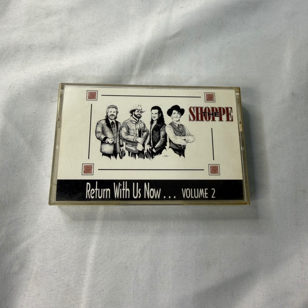 The Shoppe Return With Us Now Volume 2 Cassette Tape 1994 Country Music Texas